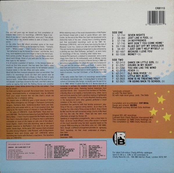 Dee Clark : The Delectable Sound Of Dee Clark (LP, Comp)