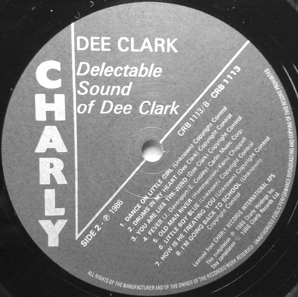 Dee Clark : The Delectable Sound Of Dee Clark (LP, Comp)