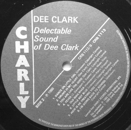 Dee Clark : The Delectable Sound Of Dee Clark (LP, Comp)