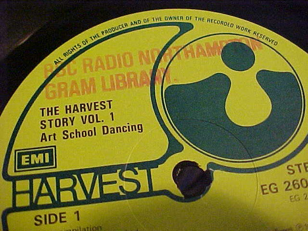 Various : The Harvest Story Vol. 1: Art School Dancing (LP, Comp)