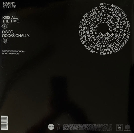 Harry Styles : Kiss All The Time. Disco, Occasionally. (LP, Album)