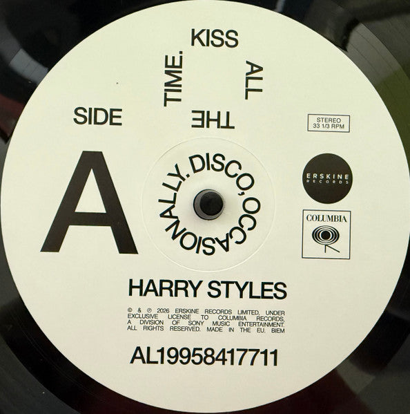 Harry Styles : Kiss All The Time. Disco, Occasionally. (LP, Album)