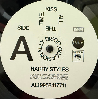 Harry Styles : Kiss All The Time. Disco, Occasionally. (LP, Album)