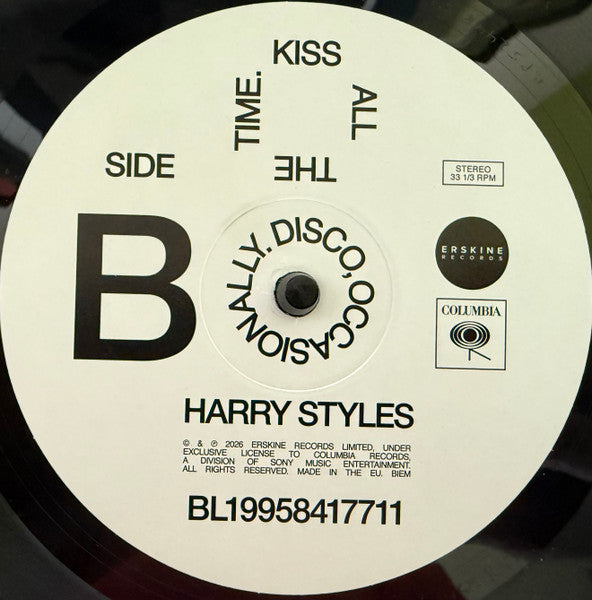 Harry Styles : Kiss All The Time. Disco, Occasionally. (LP, Album)