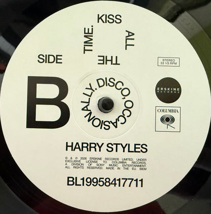 Harry Styles : Kiss All The Time. Disco, Occasionally. (LP, Album)