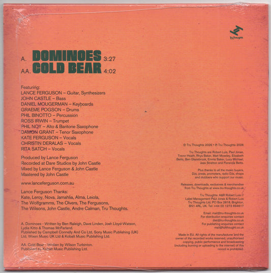 Lance Ferguson : Dominoes / Cold Bear (7", Single)