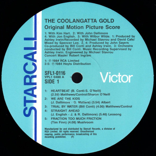 Bill Conti : The Coolangatta Gold (Original Motion Picture Score) (LP, Album)