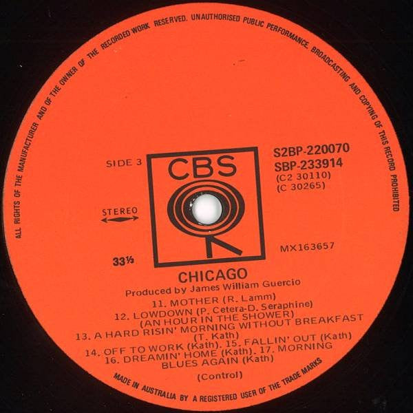 Chicago (2) : Chicago III (2xLP, Album)