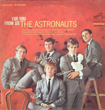 The Astronauts (3) : For You From Us (LP, Album, Ind)