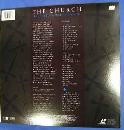 The Church : Goldfish (Jokes, Magic & Souvenirs) (Laserdisc, 12", Comp, NTSC)