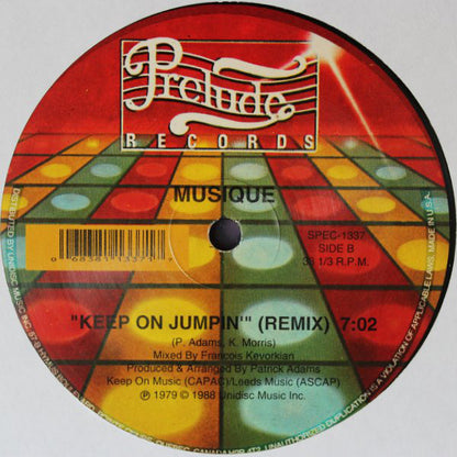 Musique : In The Bush (Remix) / Keep On Jumpin' (Remix) (12", RE)