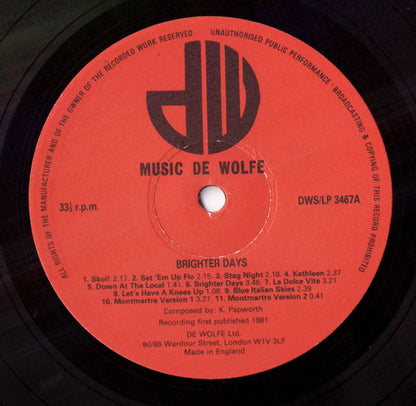 Patchwork (7) : Brighter Days (LP)