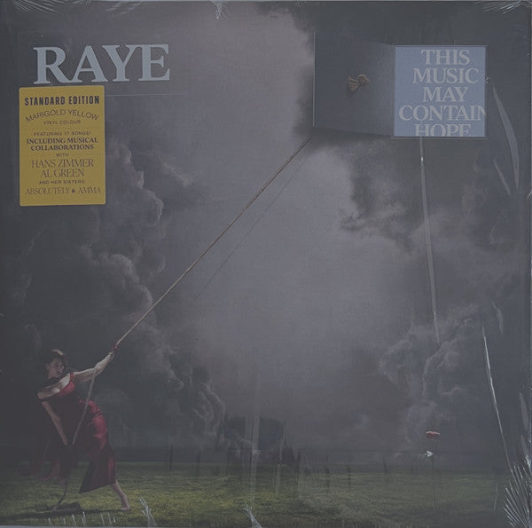 Raye (3) : This Music May Contain Hope. (2xLP, Album, Yel)