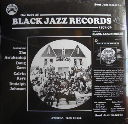 Various : The Best Of Black Jazz Records 1971-76 (2xLP, Comp)