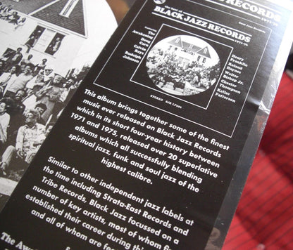 Various : The Best Of Black Jazz Records 1971-76 (2xLP, Comp)