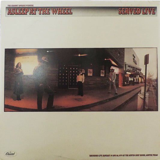 Asleep At The Wheel : Served Live (LP, Album)