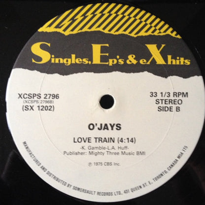 MFSB / The O'Jays : TSOP (The Sound Of Philadelphia) / Love Train (12")