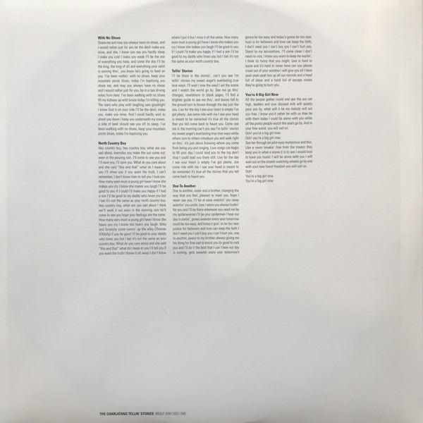 The Charlatans : Tellin' Stories (LP, Album, RE, RM + LP, Comp + Ltd, Gat)