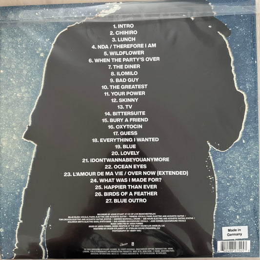 Billie Eilish : Hit Me Hard And Soft: The Tour (Live) (LP, Blu + LP, Yel + LP, Red + Album)