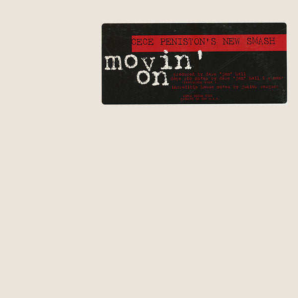 Ce Ce Peniston : Movin' On (2x12", Single, Promo)