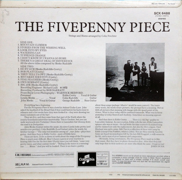 The Fivepenny Piece : The Fivepenny Piece (LP, Album)