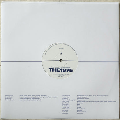 The 1975 : Being Funny In A Foreign Language (LP, Album, RP, Cle)
