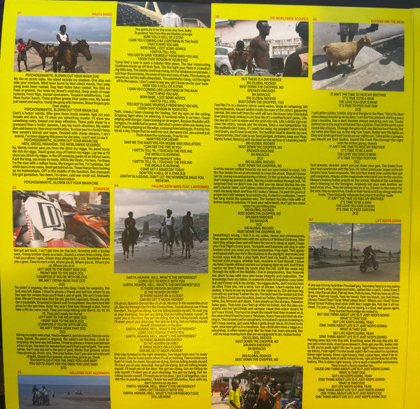 Genesis Owusu : Redstar Wu And The Worldwide Scourge (2xLP, Album, Yel)