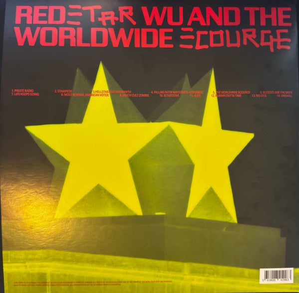 Genesis Owusu : Redstar Wu And The Worldwide Scourge (2xLP, Album, Yel)