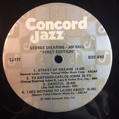 George Shearing / Jim Hall : First Edition (LP, Album)