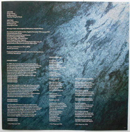 UK (3) : Danger Money (LP, Album)
