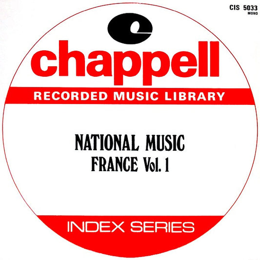 Various : National Music - France Vol. 1 (LP, Comp, Mono)