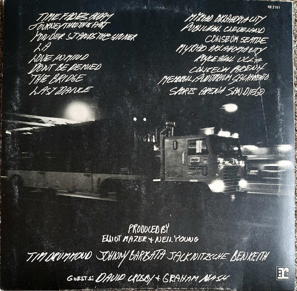 Neil Young : Time Fades Away (LP, Album)