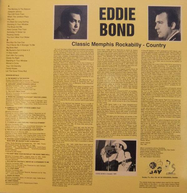 Eddie Bond : Early Days (LP, Comp)