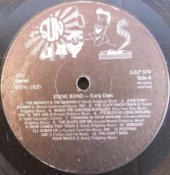 Eddie Bond : Early Days (LP, Comp)