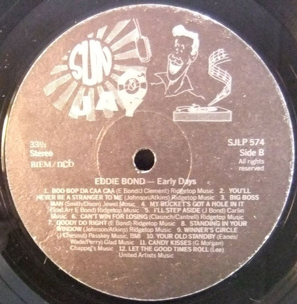 Eddie Bond : Early Days (LP, Comp)