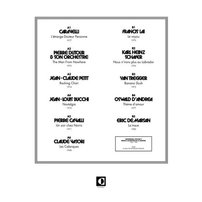 Various : Panorama Volume II (French Soundtracks & Rarities 1968-1980) (LP, Comp)