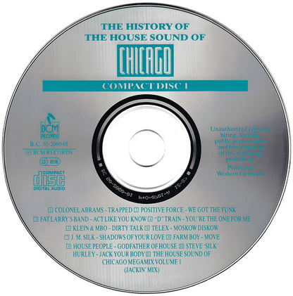 Various : The History Of The House Sound Of Chicago (...From The Very Beginning...) (The Essence On Compact Disc) (3xCD, Comp)