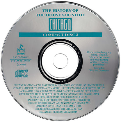 Various : The History Of The House Sound Of Chicago (...From The Very Beginning...) (The Essence On Compact Disc) (3xCD, Comp)