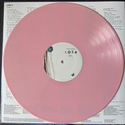 Olivia Rodrigo : Sour (LP, Album, Ltd, RE, RP, Pin)