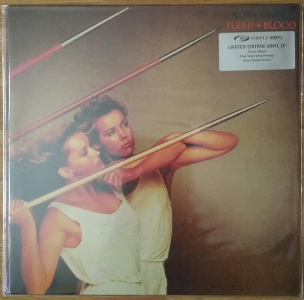 Roxy Music : Flesh + Blood (LP, Album, RM, 180)