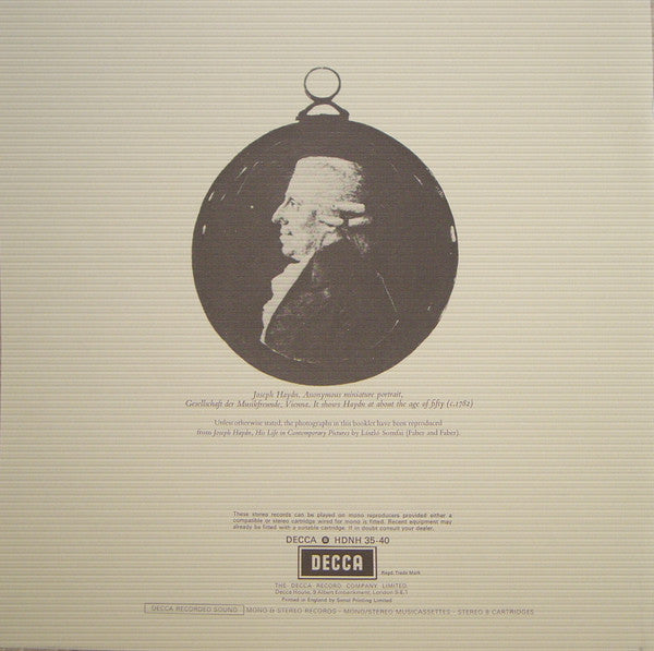 Joseph Haydn, Philharmonia Hungarica, Antal Dorati : Symphonies 82 - 92, Sinfonia Concertante (6xLP + Box)