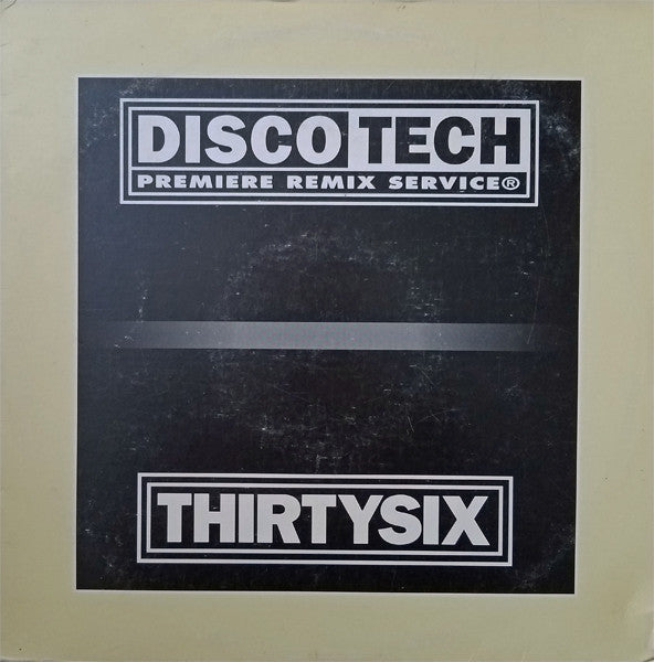 Various : DiscoTech ThirtySix (3x12", Comp, Promo)