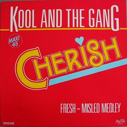 Kool & The Gang : Cherish / Fresh - Misled Medley (12", Maxi)