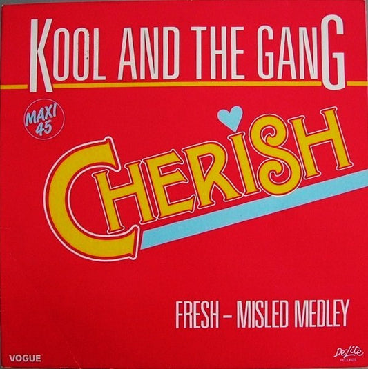 Kool & The Gang : Cherish / Fresh - Misled Medley (12", Maxi)