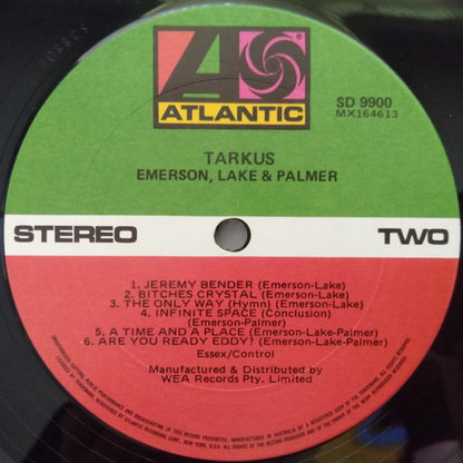 Emerson, Lake & Palmer : Tarkus (LP, Album, Gat)