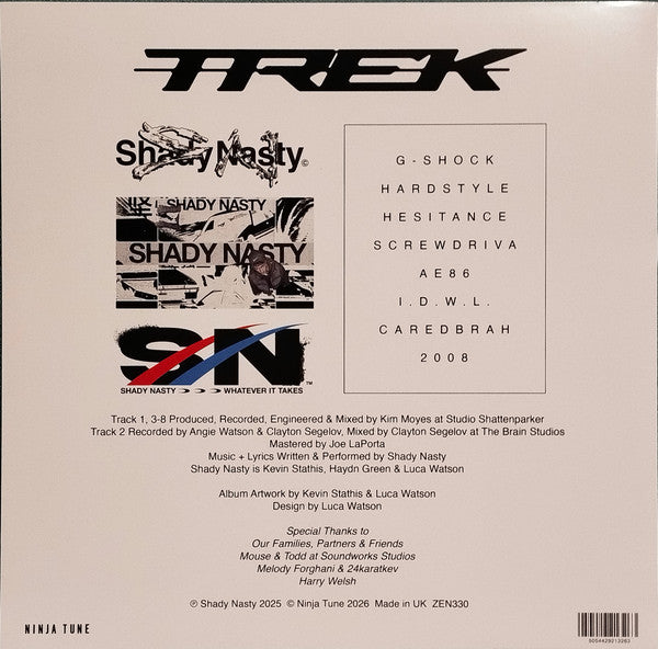 Shady Nasty : Trek (LP, Album, Min)