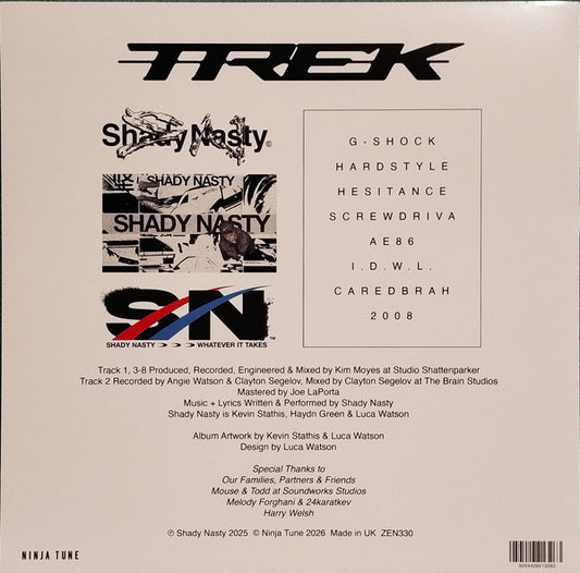 Shady Nasty : Trek (LP, Album, Min)