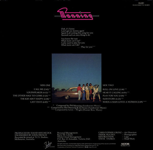 Manning* : Manning (LP)