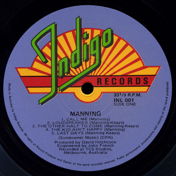 Manning* : Manning (LP)