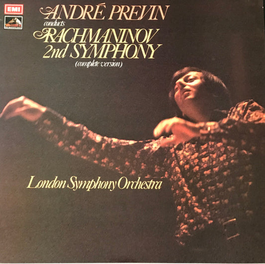 André Previn Conducts London Symphony Orchestra / Sergei Vasilyevich Rachmaninoff : 2nd Symphony (Complete Version) (LP, RE)
